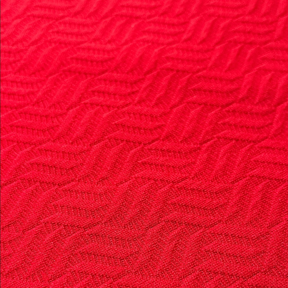 Vintage 1970s Charlotte Russe ringer t knit mini red tank dress preppy, small - Picture 10 of 12
